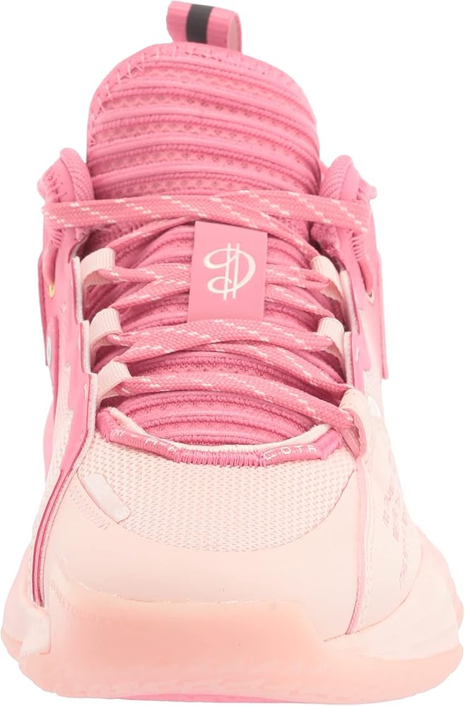 Buy adidas Unisex-Child Dame 7 Extply Basketball Shoe, Rose Tone